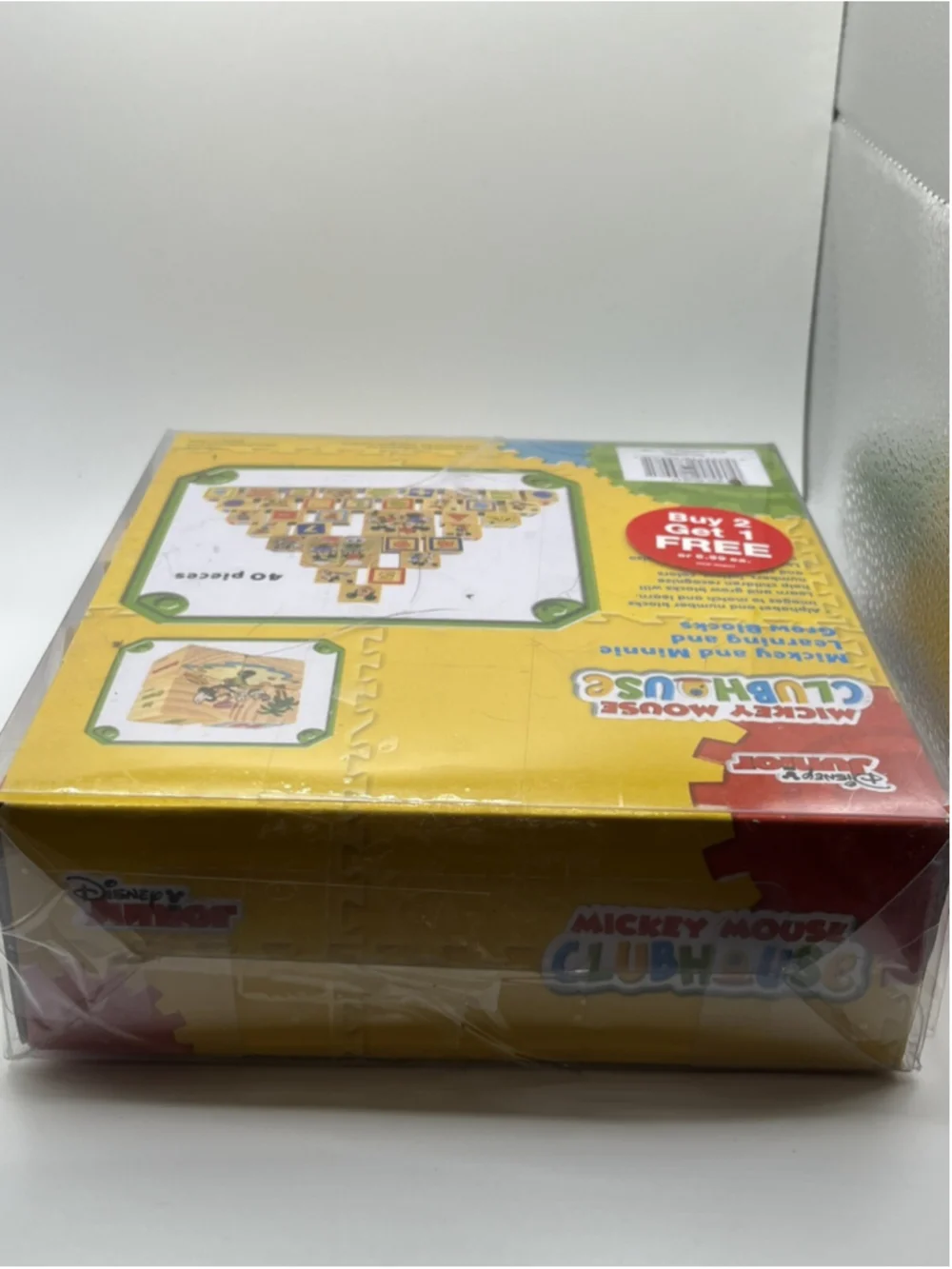 Disney Mickey Mouse Clubhouse Mickey & Minnie Learn & Grow Set of 40 Blocks Set
